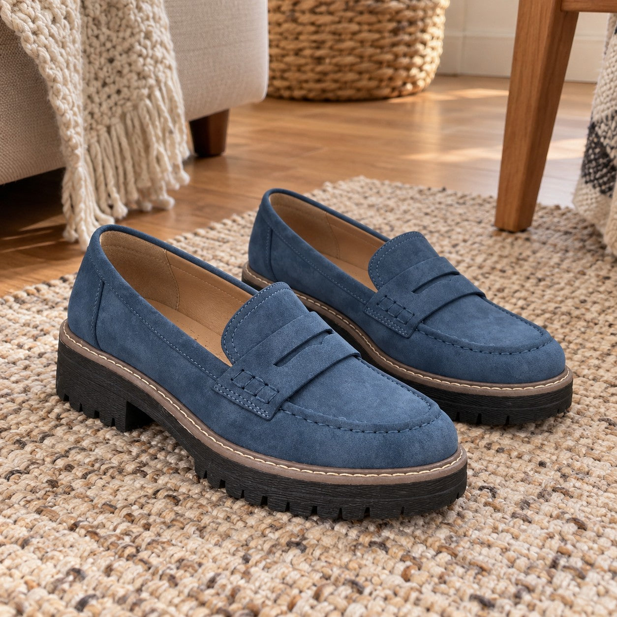 Les mocassins Destiny, détail