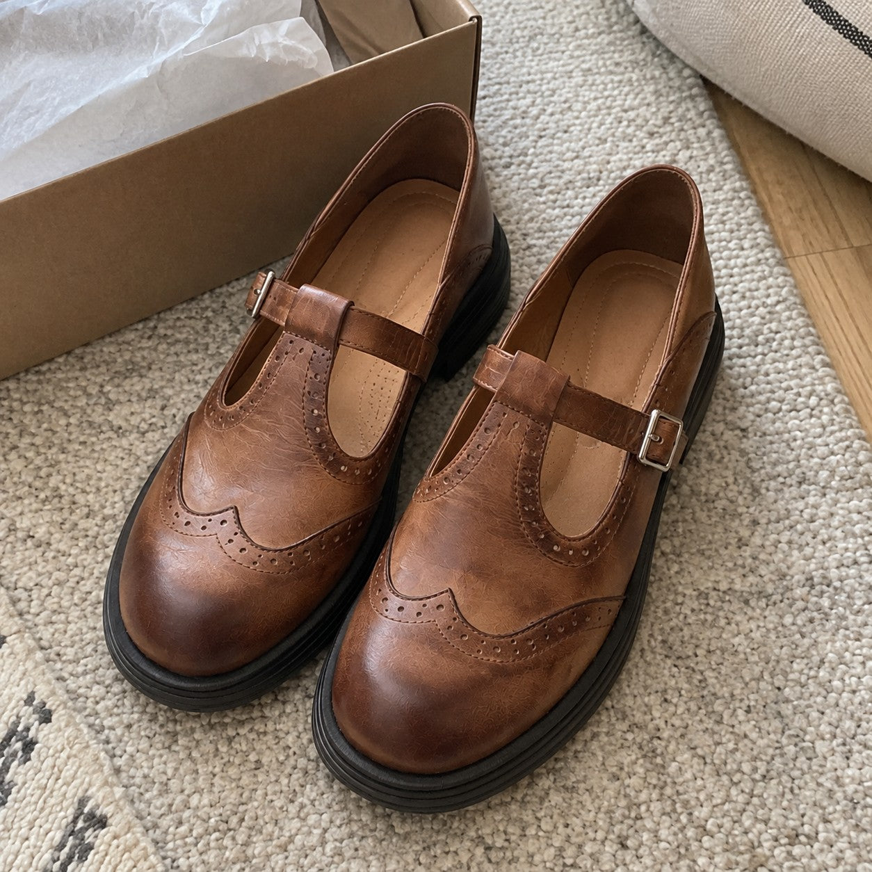 Les Mary Janes Mattea, détail