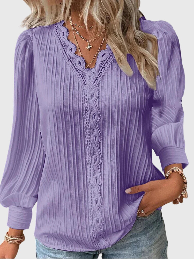 Andrea™ | Blouse élégante à enfiler
