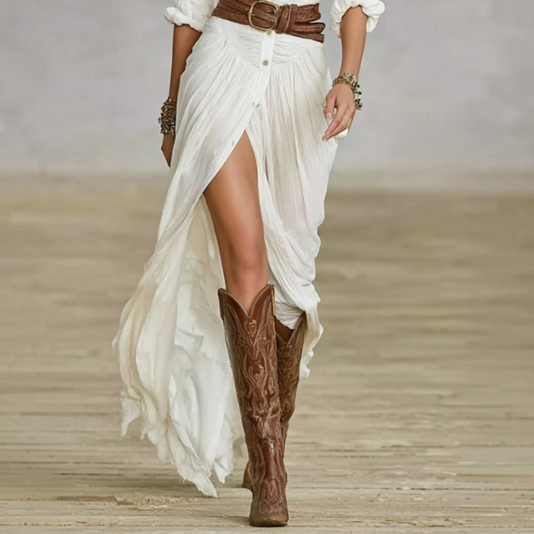 Aurore | Robe Longue en Lin