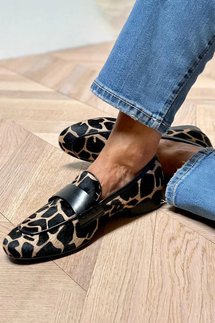Sofia™ | Mocassins à motif animalier
