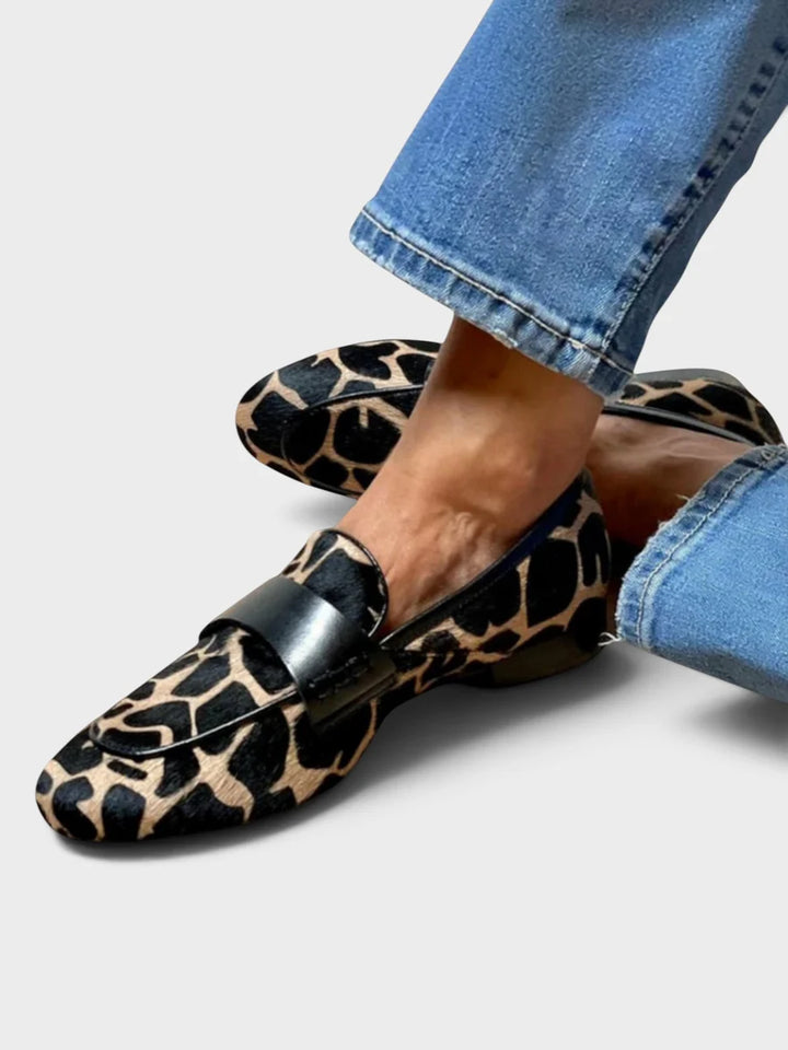 Sofia™ | Mocassins à motif animalier