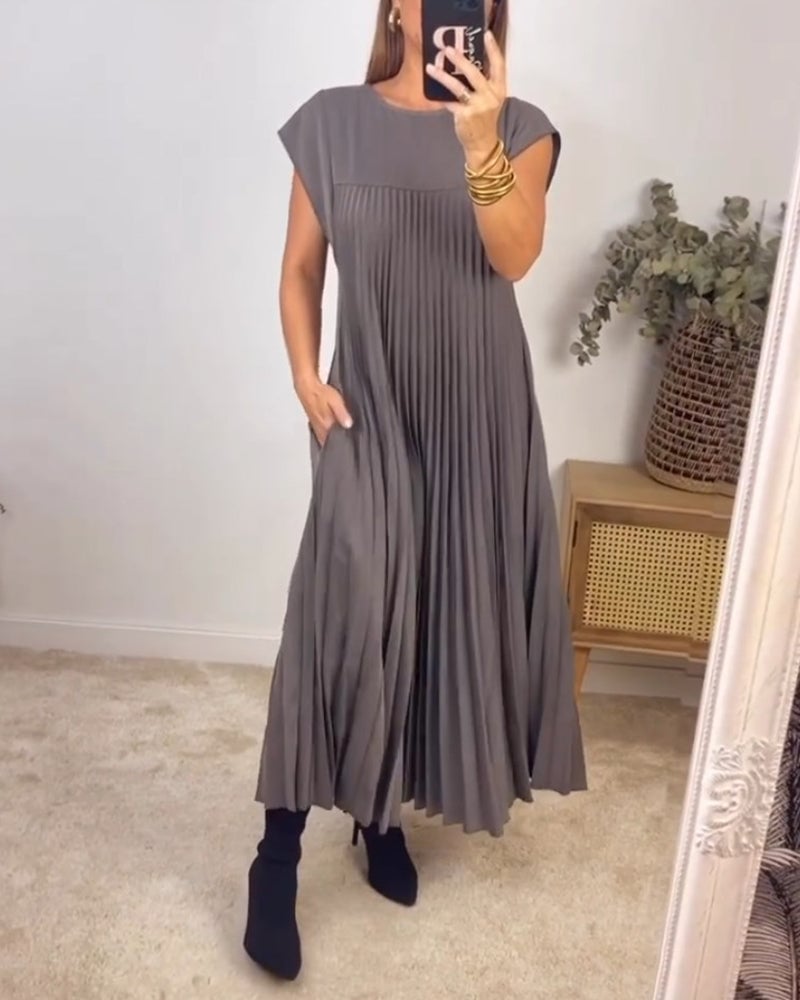 Leonora™ | Robe Plissée