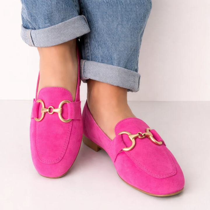 Bella™ | Mocassins métalliques