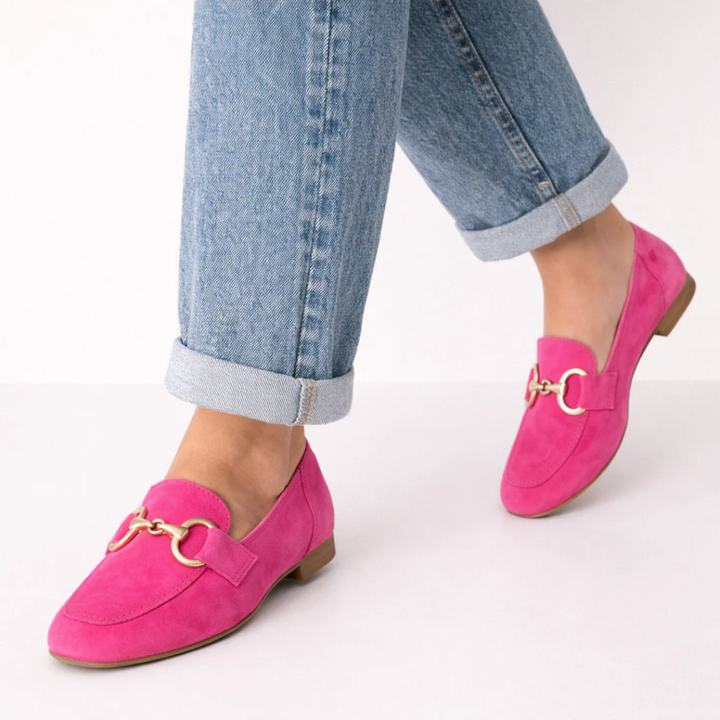 Bella™ | Mocassins métalliques