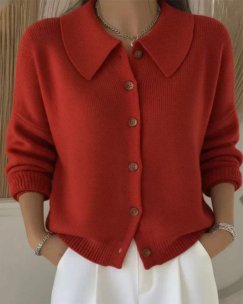 Vespera™ | Cardigan à Col Montant