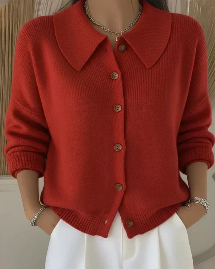 Vespera™ | Cardigan à Col Montant