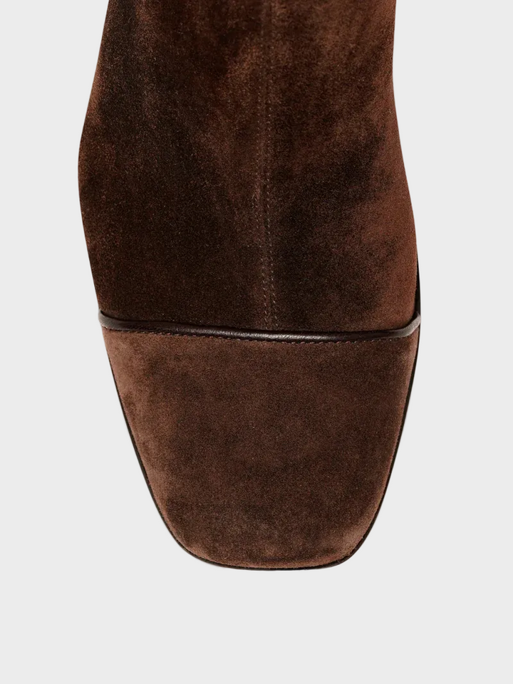 Alma – Bottines en daim à talon