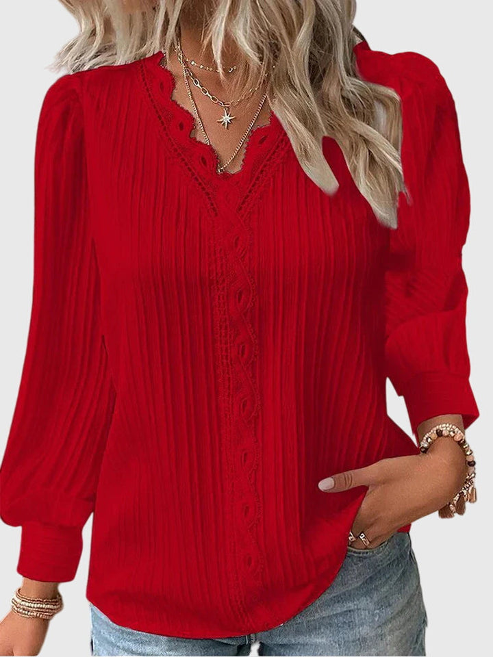 Andrea™ | Blouse élégante à enfiler