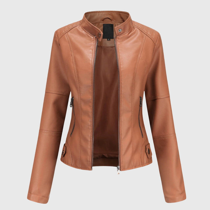 Giorgina™ | Veste en Cuir Élégante pour Femmes