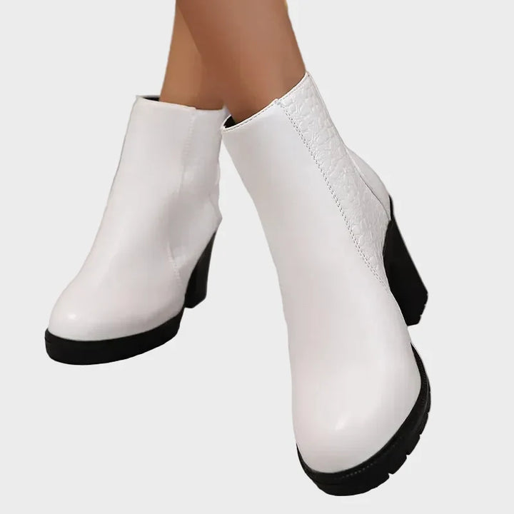 Katarzyna | Chaussures en cuir à talons épa