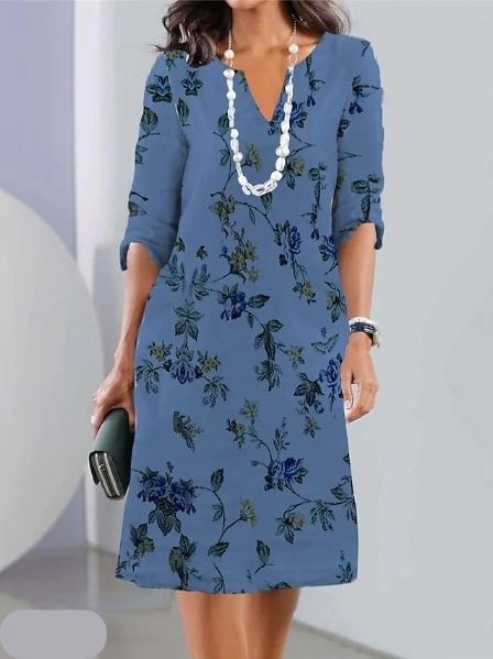 Eleanor | Robe florale à plusieurs couches