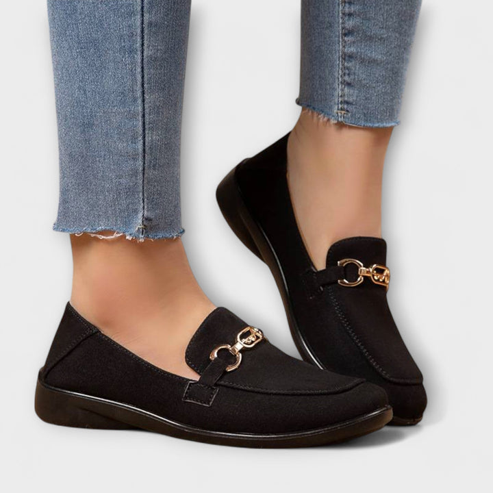Olivia™ | Mocassins en flanelle