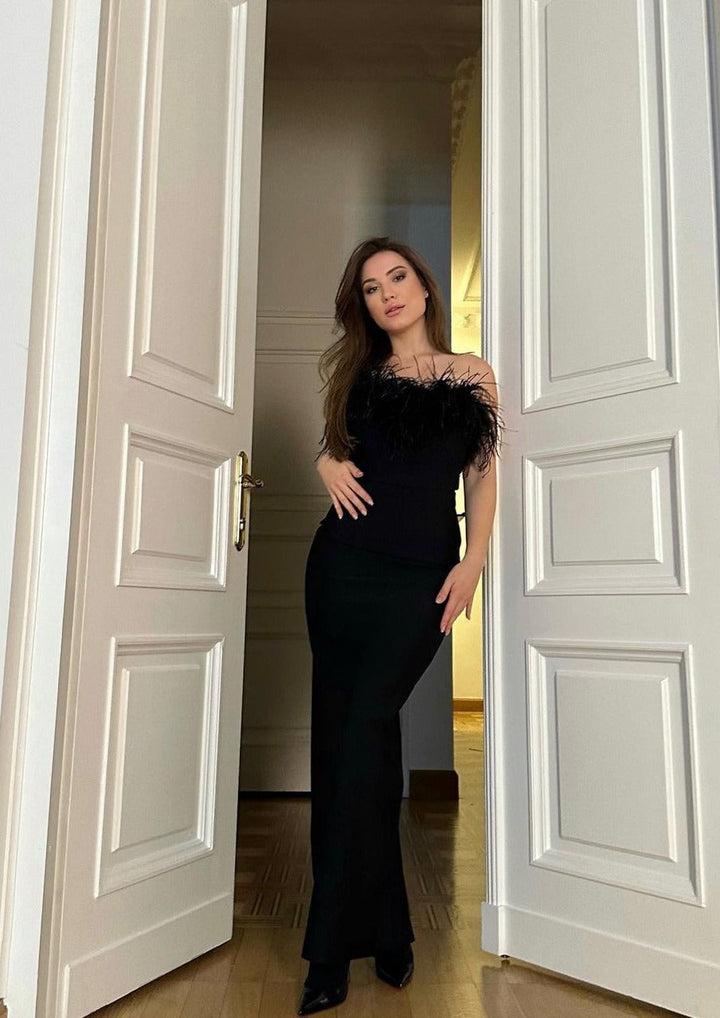Anastasia™ | Robe à plumes
