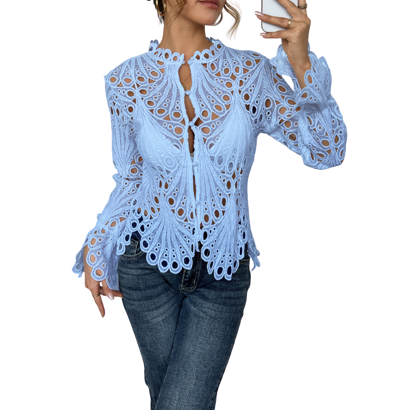 Sarah™ | Blouse ajourée