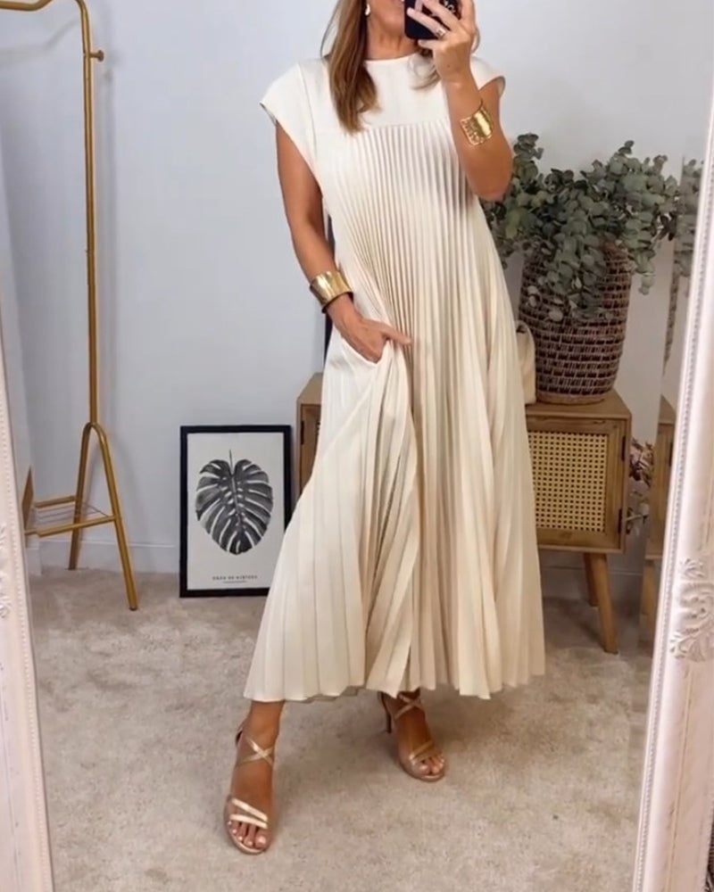 Leonora™ | Robe Plissée