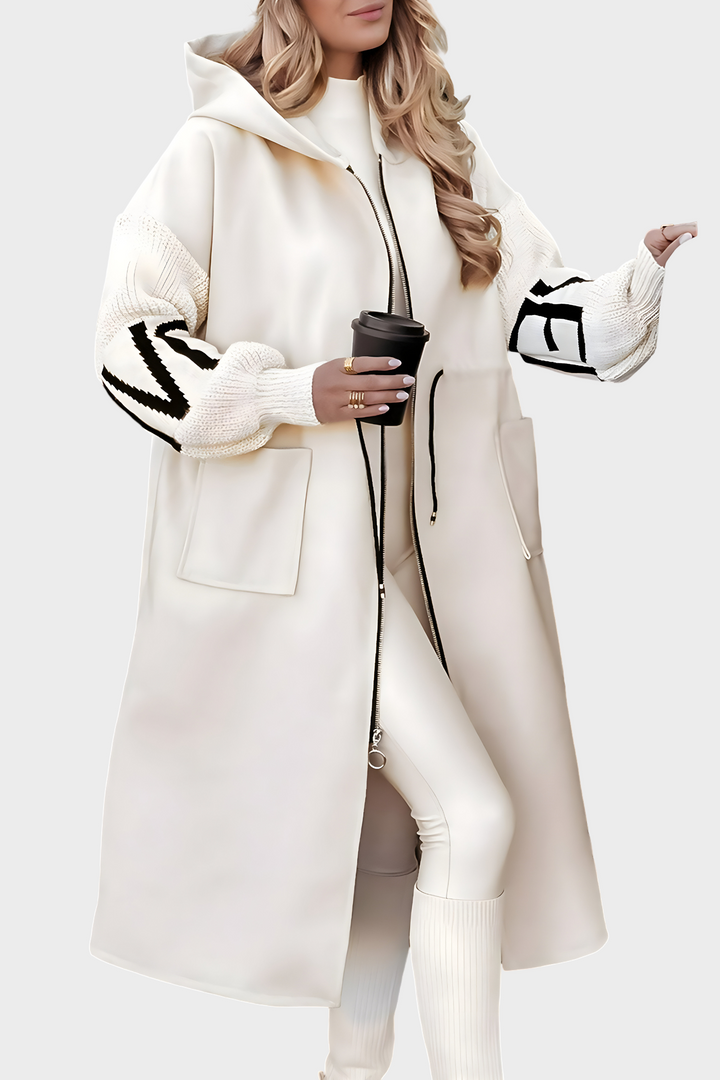 Roseanne | Manteau à capuche élégant