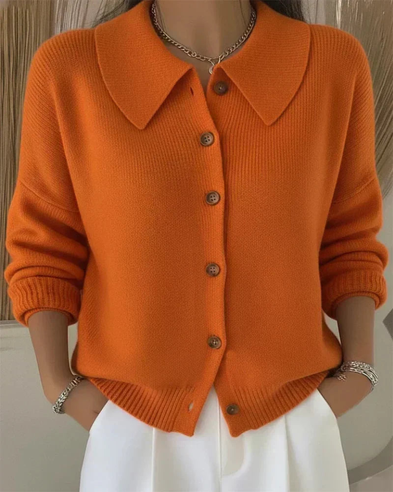 Vespera™ | Cardigan à Col Montant