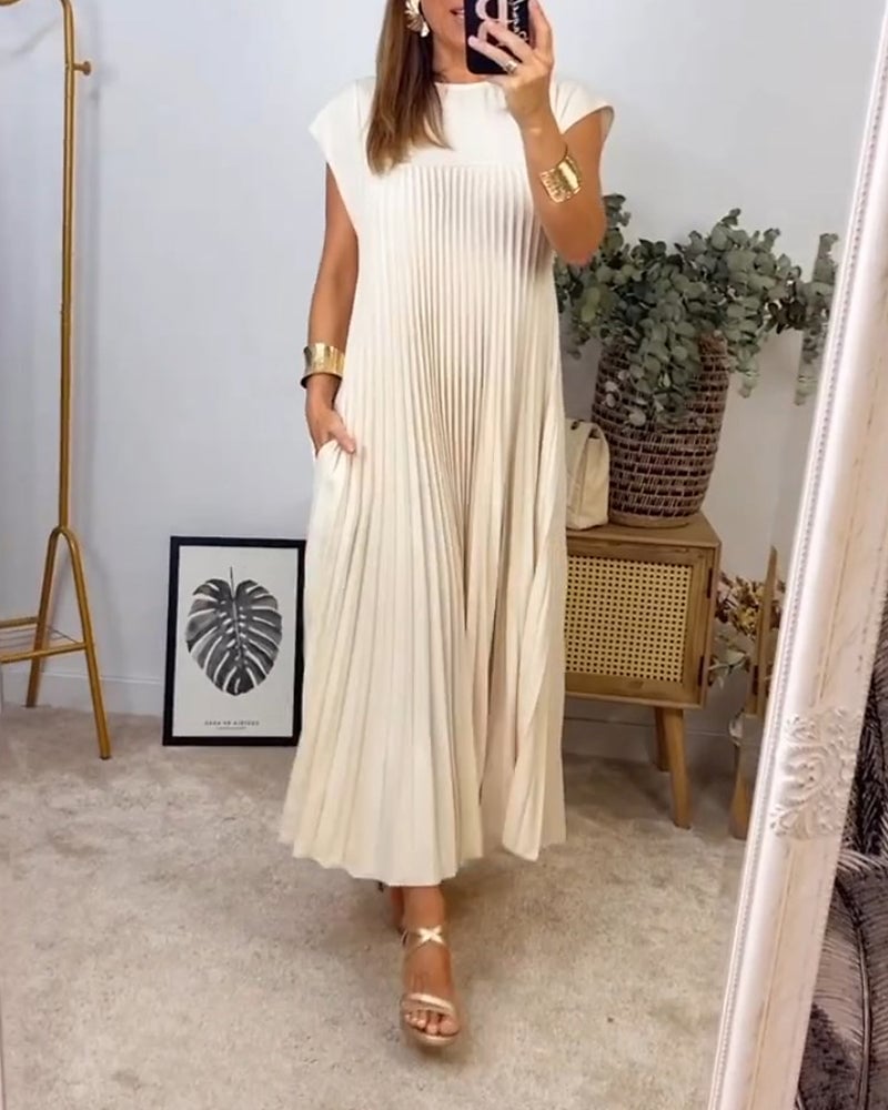 Leonora™ | Robe Plissée