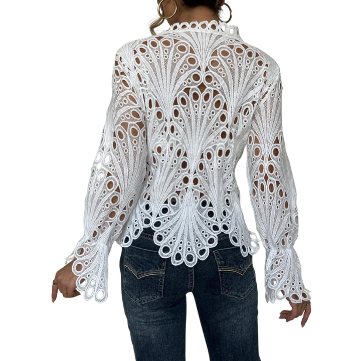 Sarah™ | Blouse ajourée