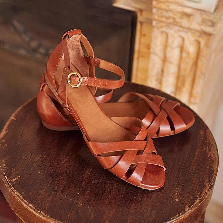 Paisley™ | Sandales à lanières plates