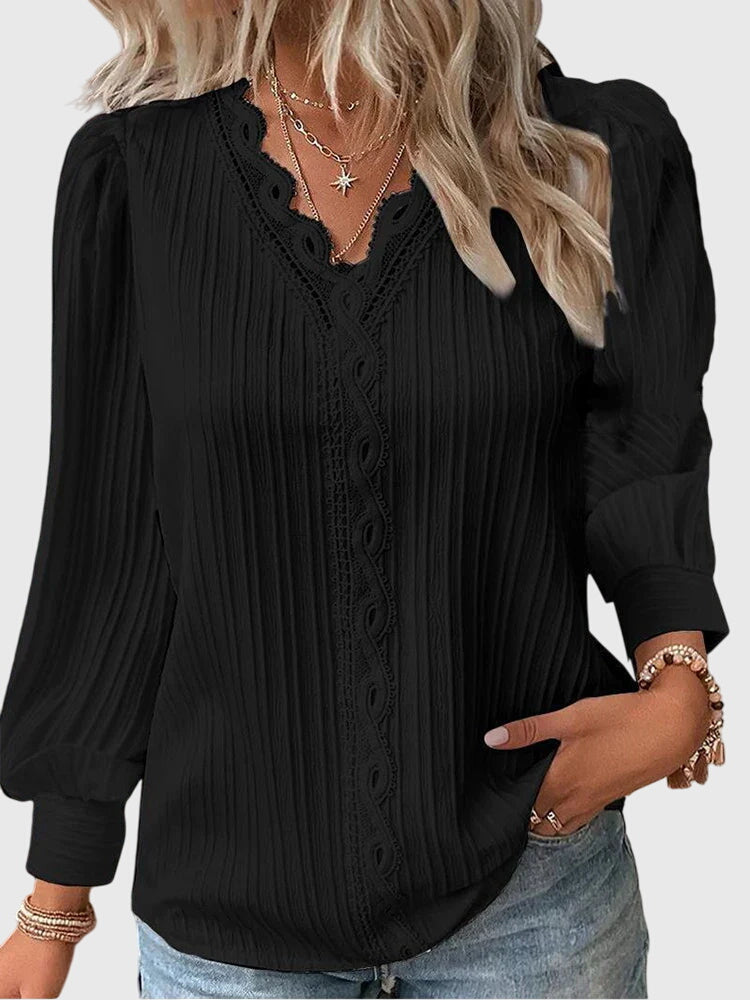 Andrea™ | Blouse élégante à enfiler