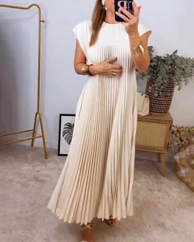 Leonora™ | Robe Plissée