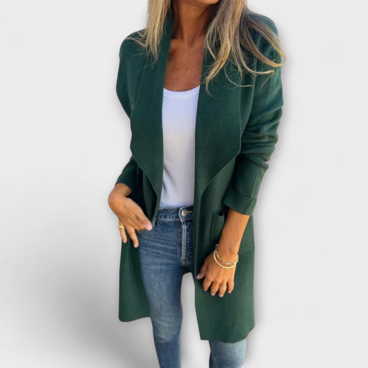 Eliane - Cardigan long élégant