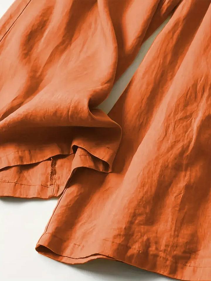 Kamilah™ | Pantalon ample en lin