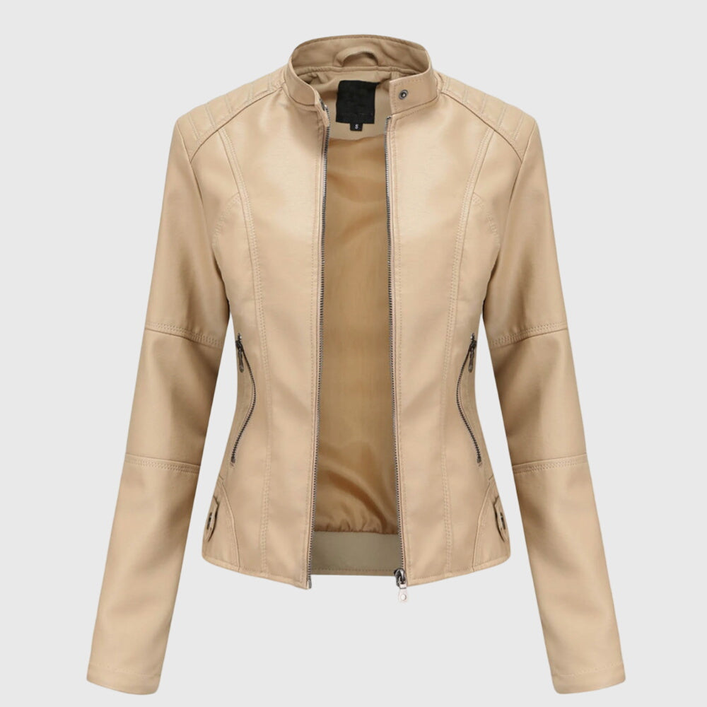 Giorgina™ | Veste en Cuir Élégante pour Femmes