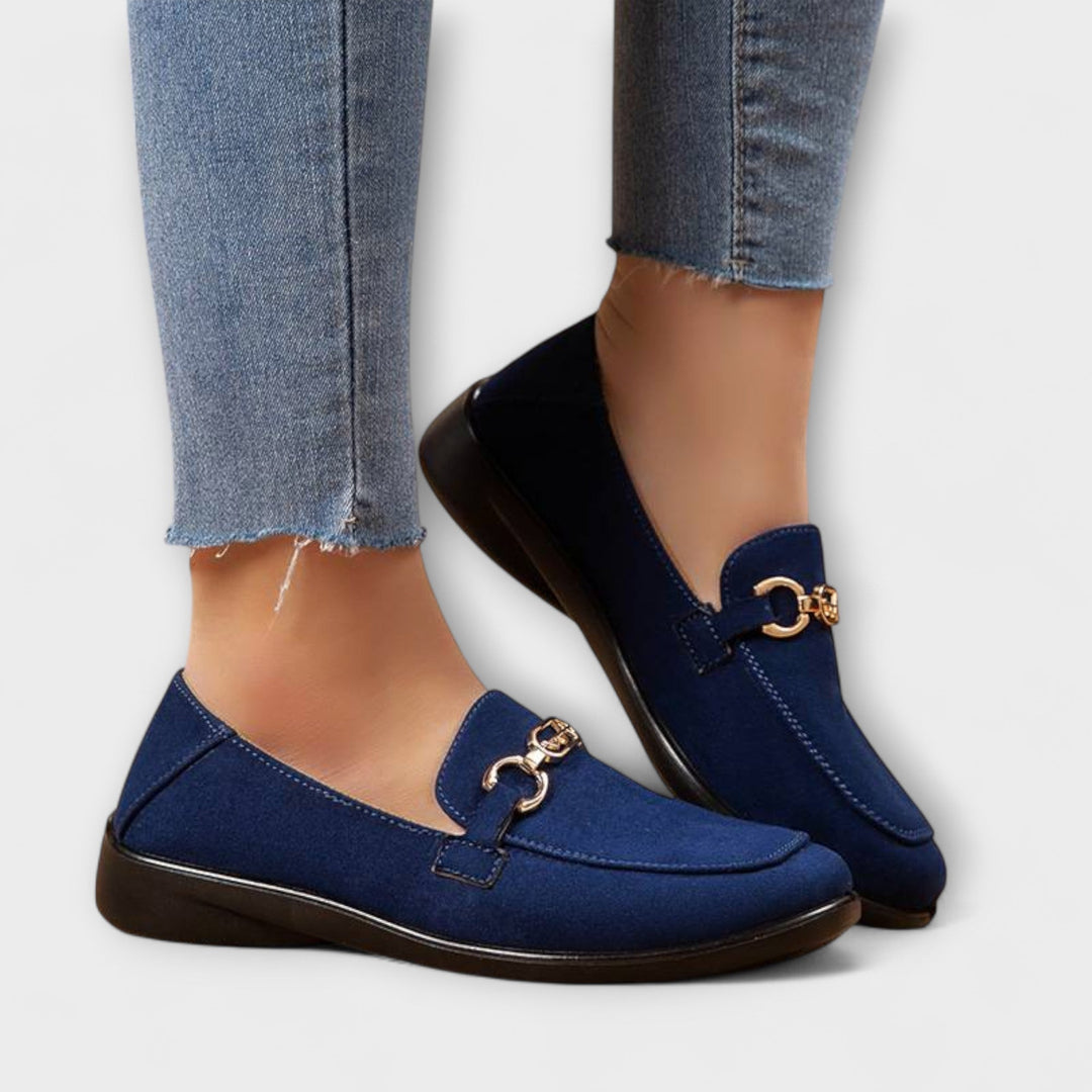 Olivia™ | Mocassins en flanelle
