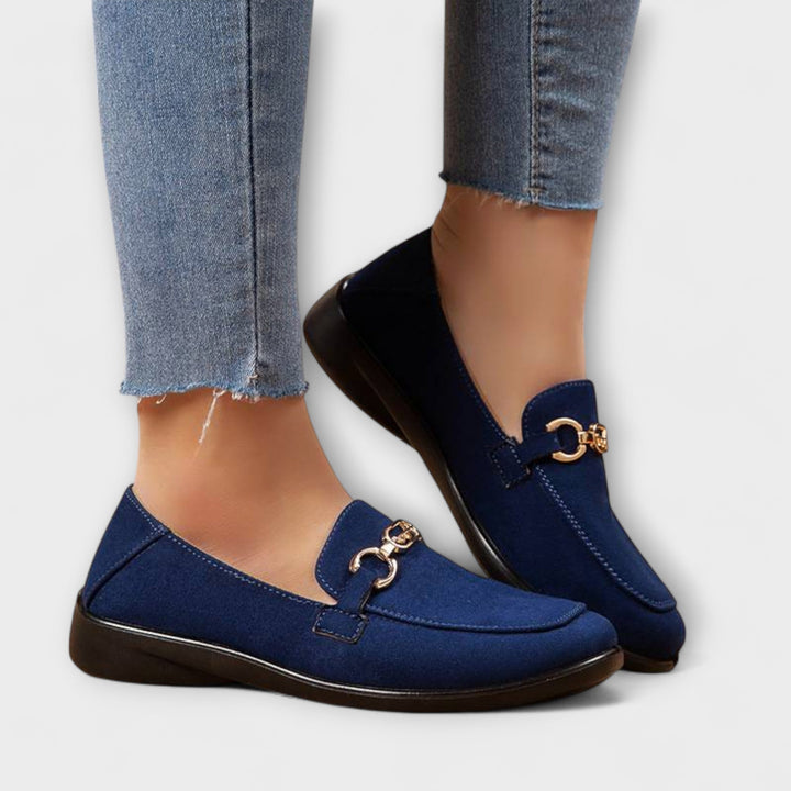Olivia™ | Mocassins en flanelle