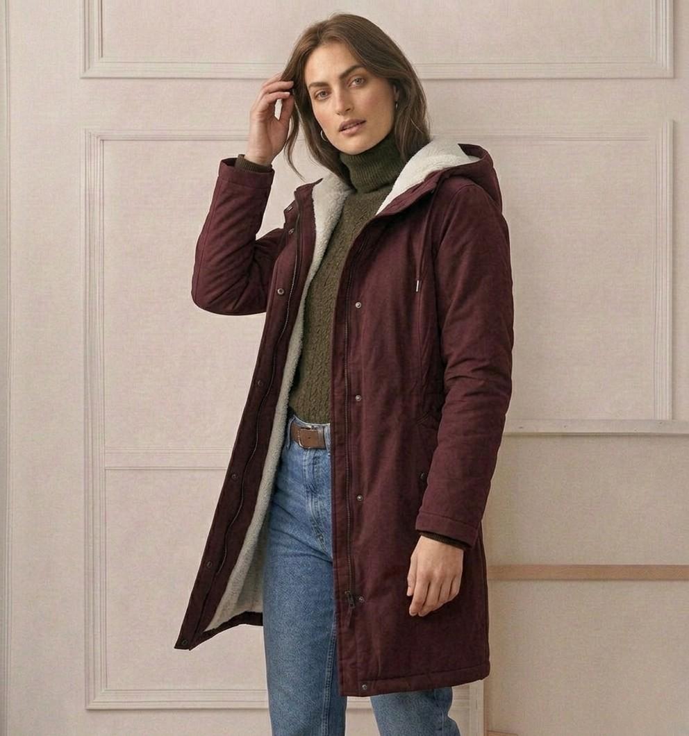 Marjorie™ | Manteau à capuche résistant aux intempéries et confortable