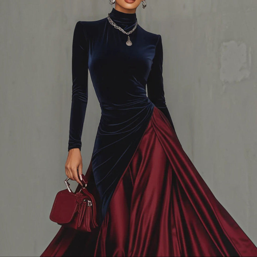 Lucrèce | Robe Longue Bicolore
