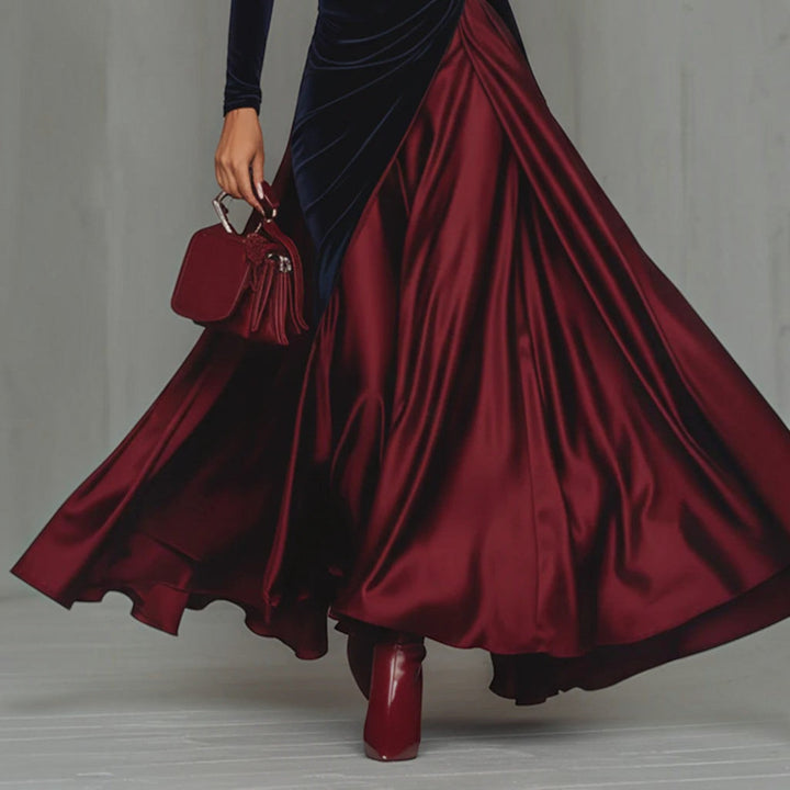 Lucrèce | Robe Longue Bicolore