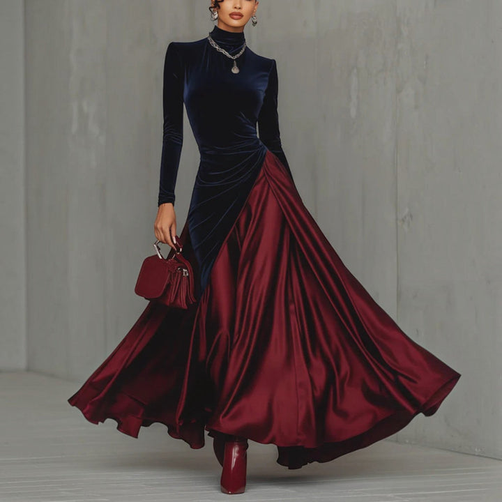 Lucrèce | Robe Longue Bicolore