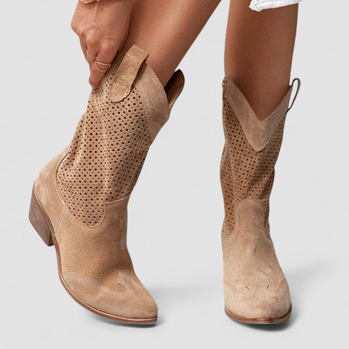 Quinn | Bottes Western perforées