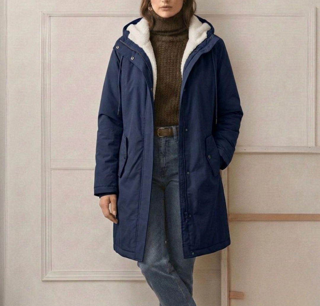 Marjorie™ | Manteau à capuche résistant aux intempéries et confortable