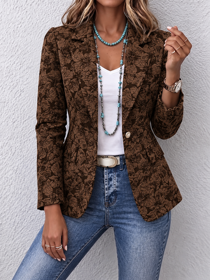 Océane™ | Blazer imprimé élégant