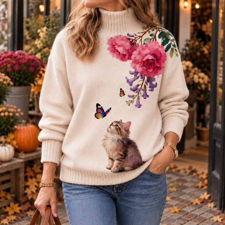 Brianna | Pull Col Roulé Doux