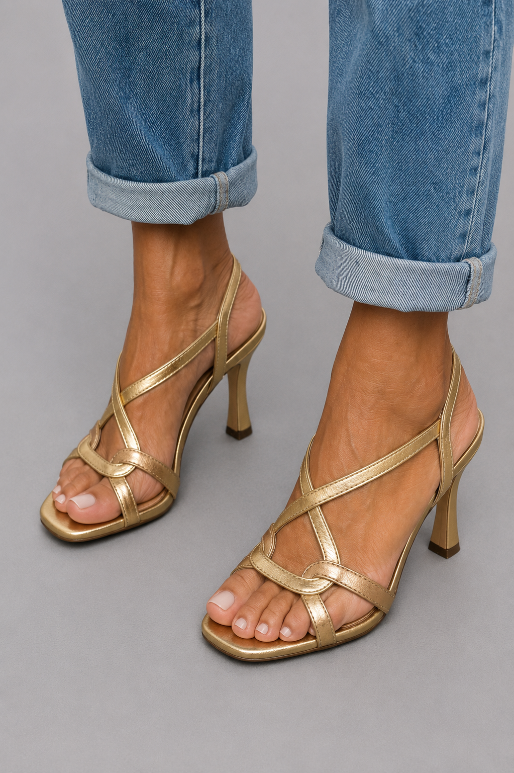 Elisabetta | Sandales dorées Magie d'été