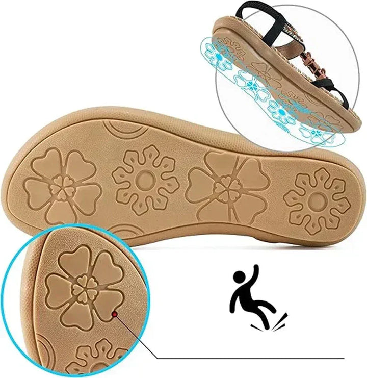 Sasha™ | Sandales confort à enfiler avec semelle antidérapante