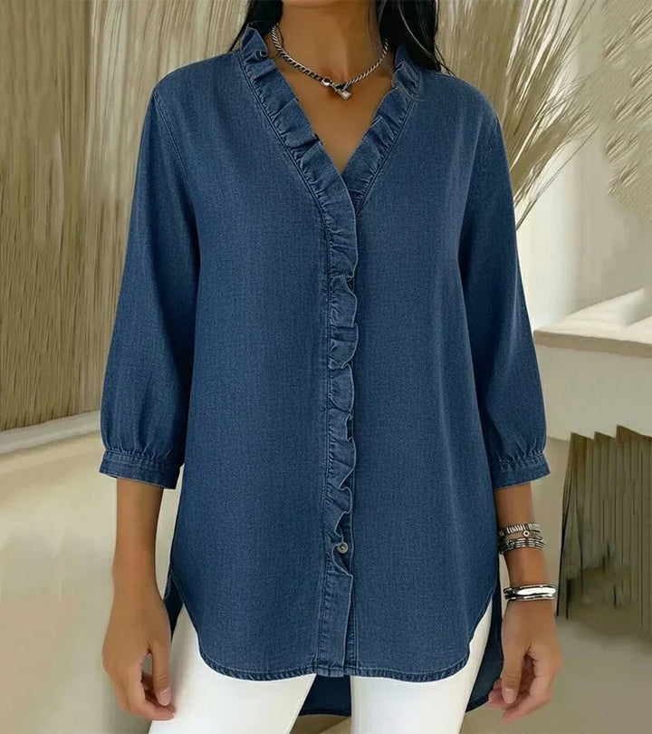 Amelia™ | Blouse en denim