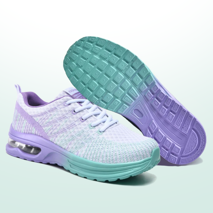 Chloé – Chaussures Orthopédiques en Violet et Turquoise