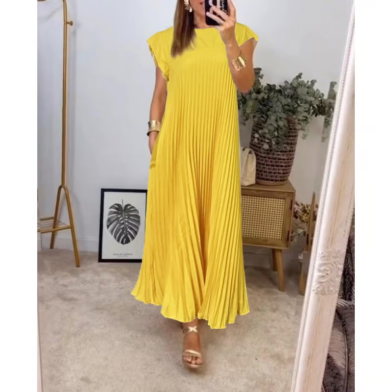 Leonora™ | Robe Plissée