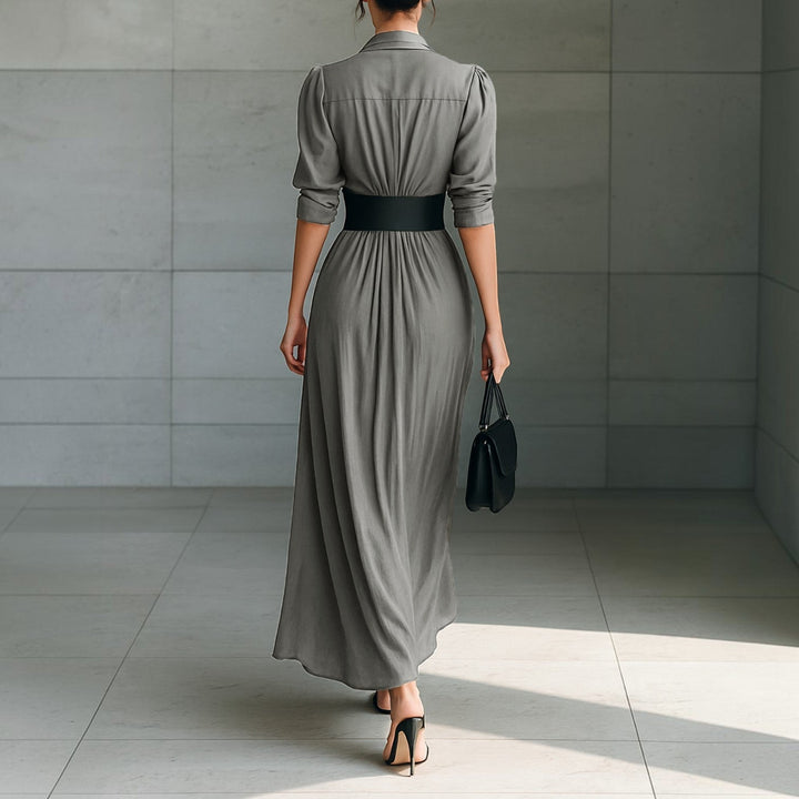 Zéphyrine | Robe Longue Plissée
