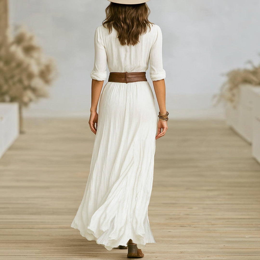 Aurore | Robe Longue en Lin