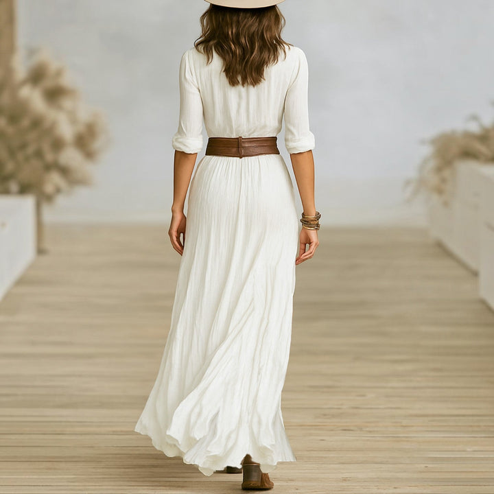 Aurore | Robe Longue en Lin