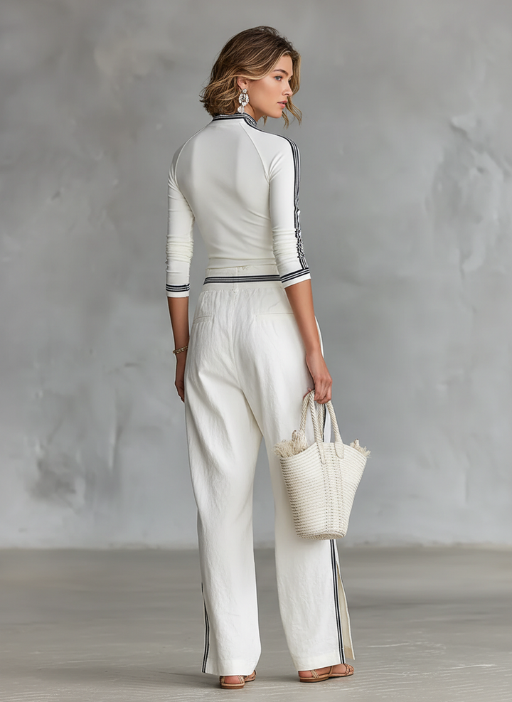 Ensemble de Sport Pantalon Ample avec Cordon