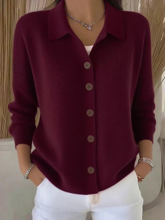 Josephine™ | Pull Col avec Boutons